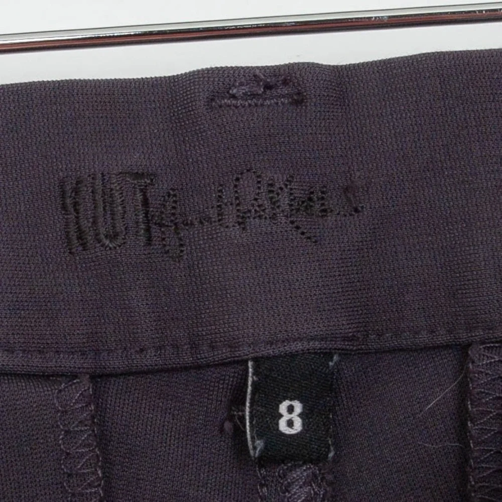 KUT from the Kloth Trouser Bootcut Pants Women's Size 8 Dark Gray Stretch Career